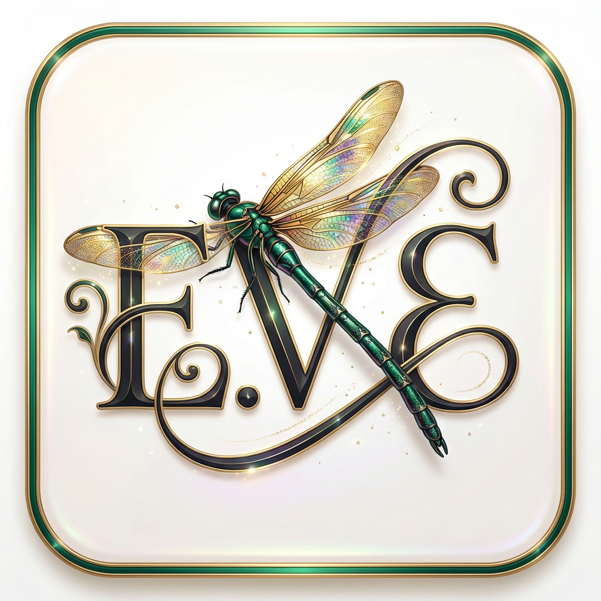 E.V.E. dragonfly logo